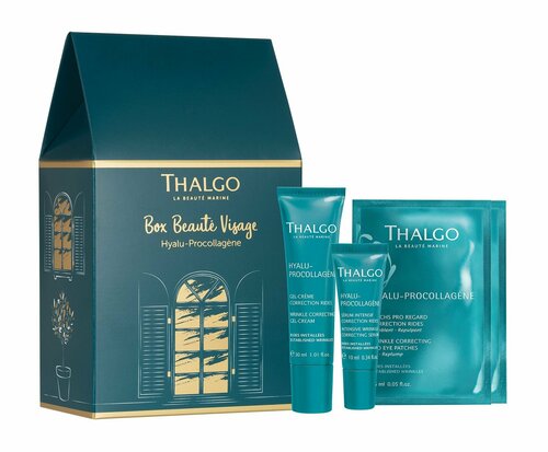 Набор для ухода за кожей против морщин Thalgo Face Beauty House Hyalu-Procollagene