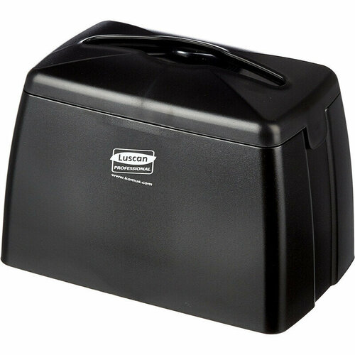 Диспенсер для салфеток Luscan Professional MAXI N4 черный 1331B
