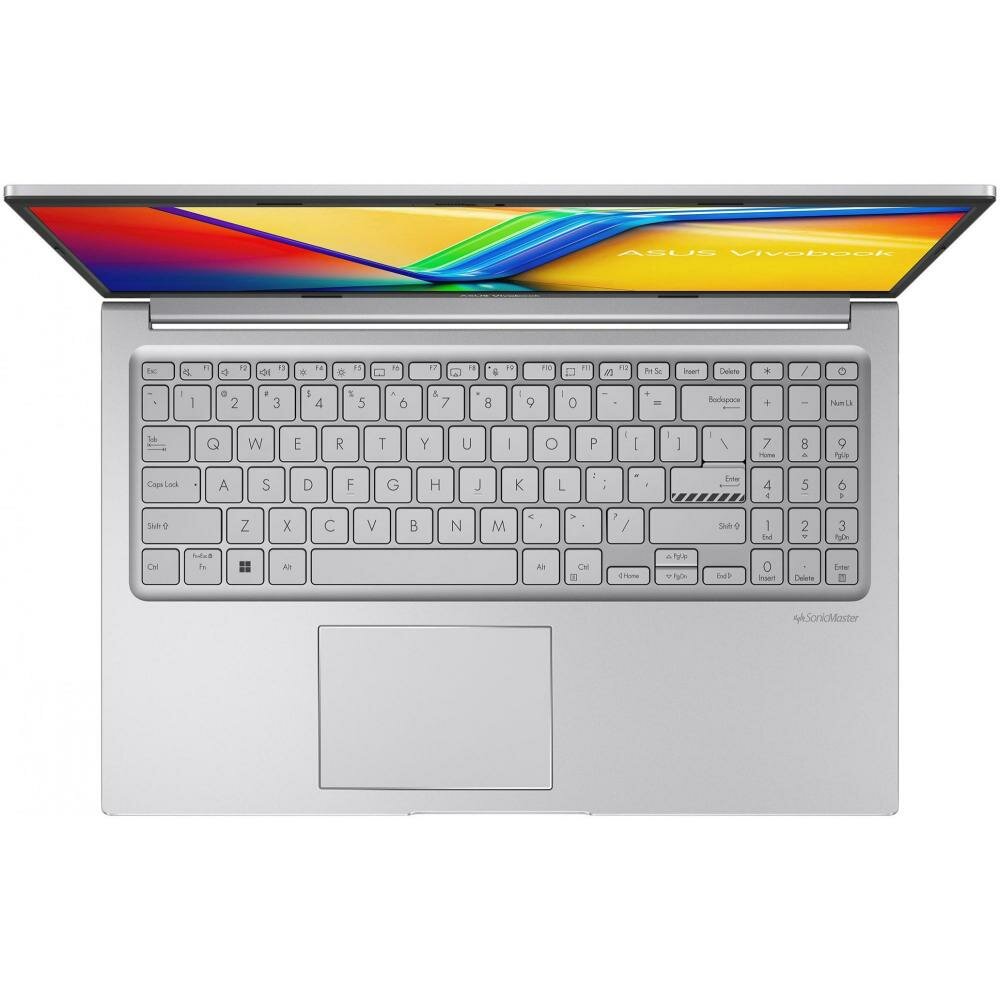 Ноутбук Asus VivoBook X1504VA-BQ284, 15.6", IPS, Intel Core i3 1315U, DDR4 8ГБ, SSD 512ГБ, Intel UHD Graphics, серебристый (90nb10j2-m00br0) - фото №19