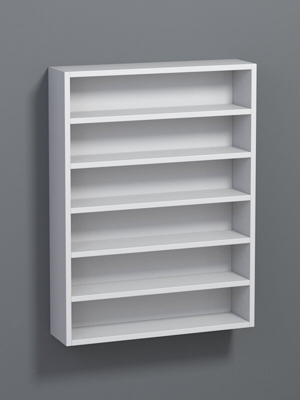 Полка настенная "вайб" №6, Белый. Производитель товара - компания Westcom.