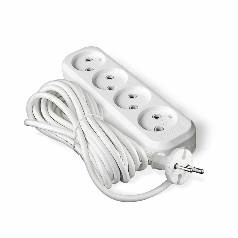 фото Удлинитель с многоместной розеткой Люкс У6-766М, 7м