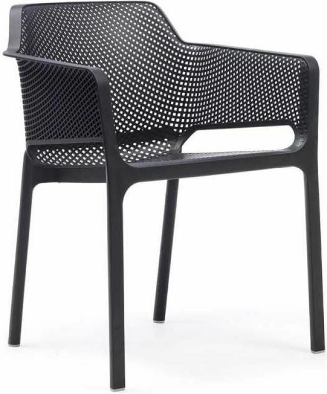 Кресло пластиковое Net черное