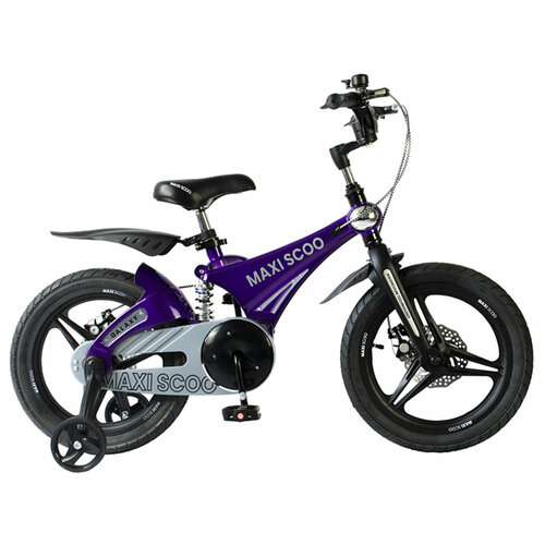 Детский велосипед Maxiscoo Galaxy Deluxe 16 2022 16 Фиолетовый 100-115 см 1730000₽