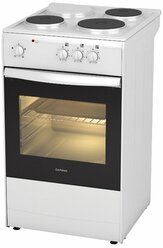 Плита электрическая Darina S EM331 404 W, 50 л, 3 конфорки, белый
