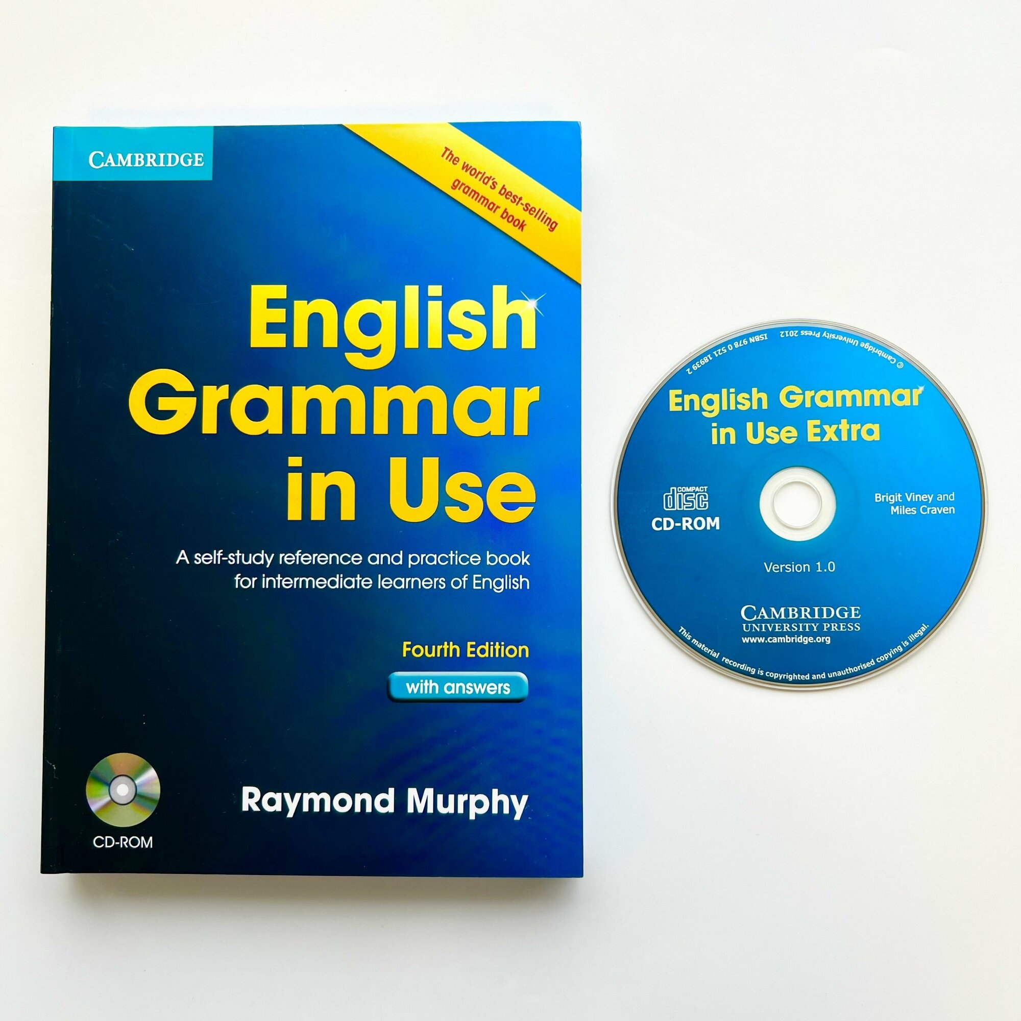 English grammar in use fourth edition (4 издание) с ответами+ CD диск