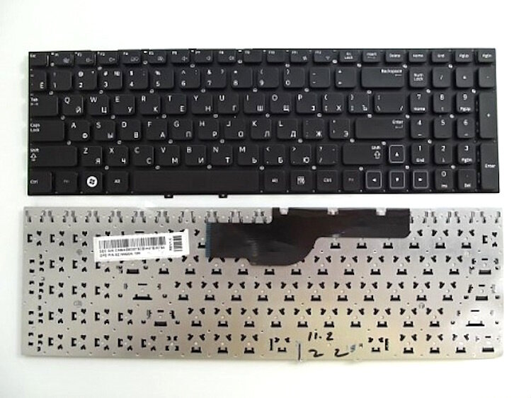 Клавиатура для ноутбука Samsung NP300E5A, NP300V5A черная