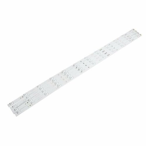 Светодиодная подсветка для телевизоров 40, LED40D12-02(A), 30340012205, 808 mm, 4x12LED (комплект, 4 шт)