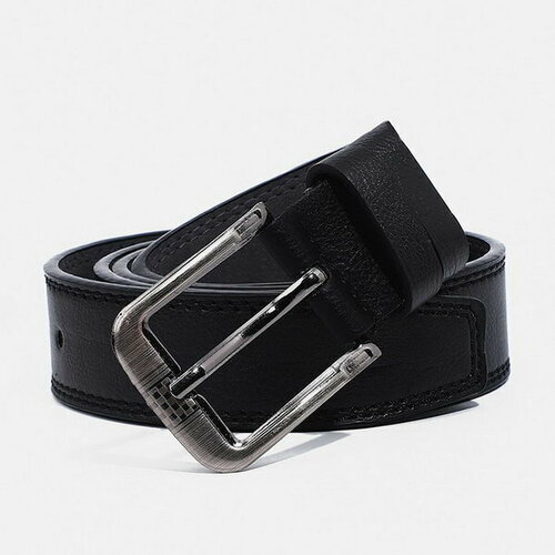 фото Ремень сима-ленд, размер 125, черный сима-лэнд