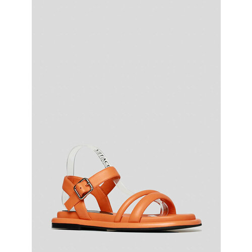 Сандалии VITACCI, размер 38, оранжевый сандалии размер 38 белый оранжевый