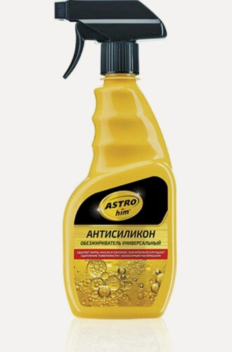 Изображение товара ASTROHIM AC434 Обезжириватель универсальный, антисиликон. спрей 500 мл ASTROhim AC434 ASTROhim AC434