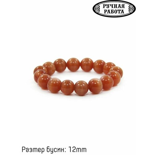 фото Браслет, размер 19 см, красный нет бренда