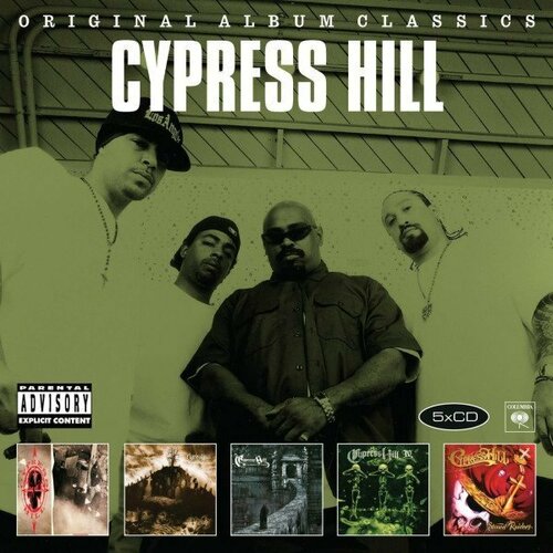 Компакт-диск Warner Cypress Hill – Original Album Classics (5CD) authentic cypress hill elephants on acid album cover slim fit t shirt s 2xl new