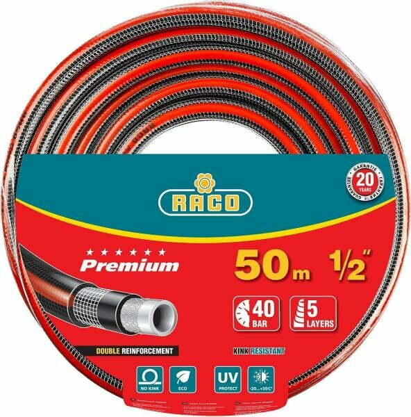 Шланг Raco Premium 3-х слойный 50м 40300-1/2-50 40300-1/2-50_z01