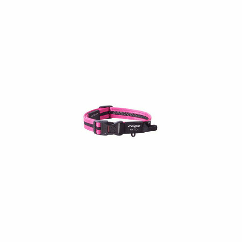 Rogz Air Tech Halsband M Pink ошейник для собак средних пород, размер M, обхват шеи 26-40 см, цвет розовый rogz rogz ошейник для собак средних пород размер m серия utility обхват шеи 260 400 мм зеленый