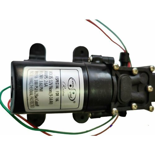 Насос диафрагменный к электрическому опрыскивателю 12в модель НЭО-36лмин 1190₽