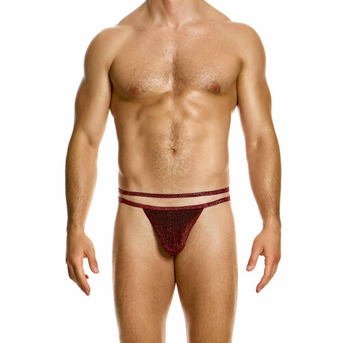 фото Трусы modus vivendi glitter thong, размер l, красный
