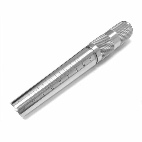 Ригель для колец ювелирный с разметкой кольцемер стальной размер Ф24-31 мм 2474₽