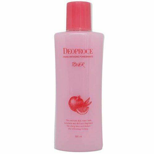 Антивозрастной тонер с экстрактом граната [Deoproce] Hydro Antiaging Pomegranate Toner тонер для лица антивозрастной с экстрактом граната hydro antiaging pomegranate toner 380мл