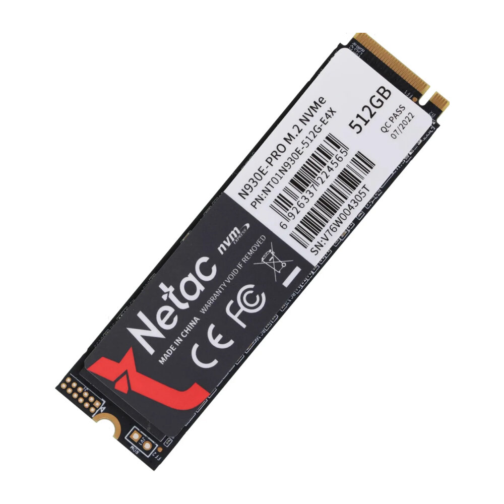 SSD диск Netac N930E PRO 512GB