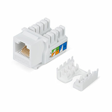 Вставка Cabeus KJ-RJ45-Cat.5E-90