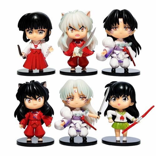 Набор фигурок InuYasha (6 персонажей)