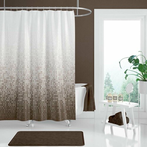 Штора для ванной Retro textil tropik matrix 180х200 1977₽