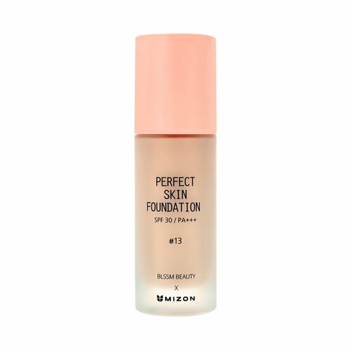 MIZON PERFECT SKIN FOUNDATION #13 #BLSSM BEAUTY Солнцезащитный тональный крем 50мл