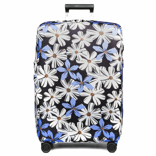 фото Чехол для чемодана fabretti w1058-m, размер m, черный