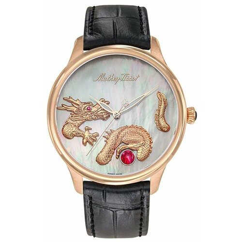 фото Наручные часы mathey-tissot, черный, золотой