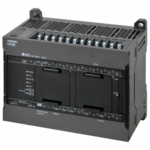 PLC Контроллер Omron CP2E-N30DT-D плк 18DI 12DO 100% new and original cp1e n30sdt d omron plc controller cp1e n30sdt d