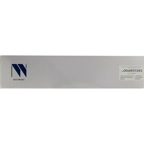 Картридж NVP совместимый NV-006R01382 Yellow лазерный картридж nv print nv 006r01379bk для xerox color c75 xerox color j75 xerox dcp 700 совместимый чёрный 20000 стр