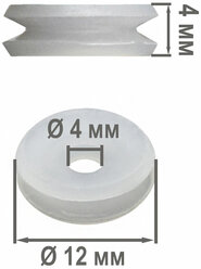 Уплотнитель клапана пара (выпускной клапан) мультиварок 12мм