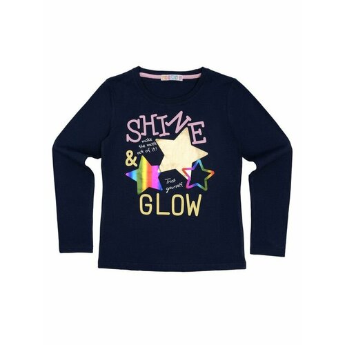 фото Лонгслив me & we, размер 146, синий