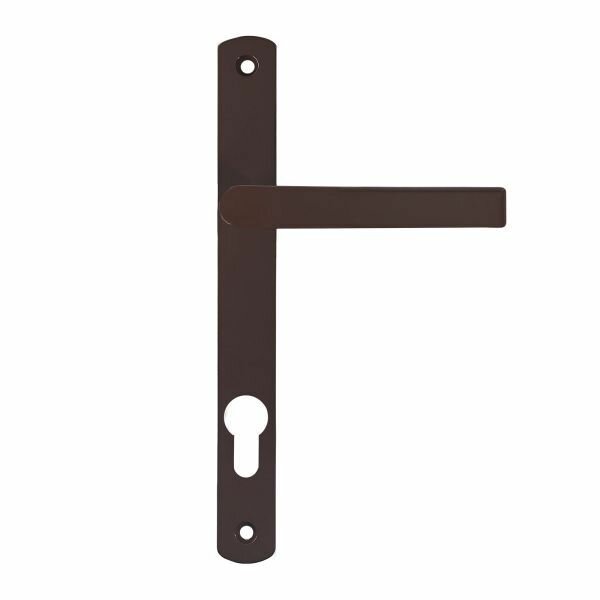 фото Комплект ручек булат РФ 85.25.01.8017 урал-м коричневая м/о 85 "под пальчики"