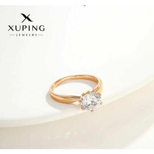 фото Кольцо xuping jewelry, циркон, размер 17