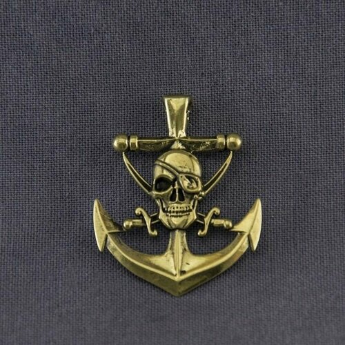 Колье Артель Мастер, золотистый, коричневый