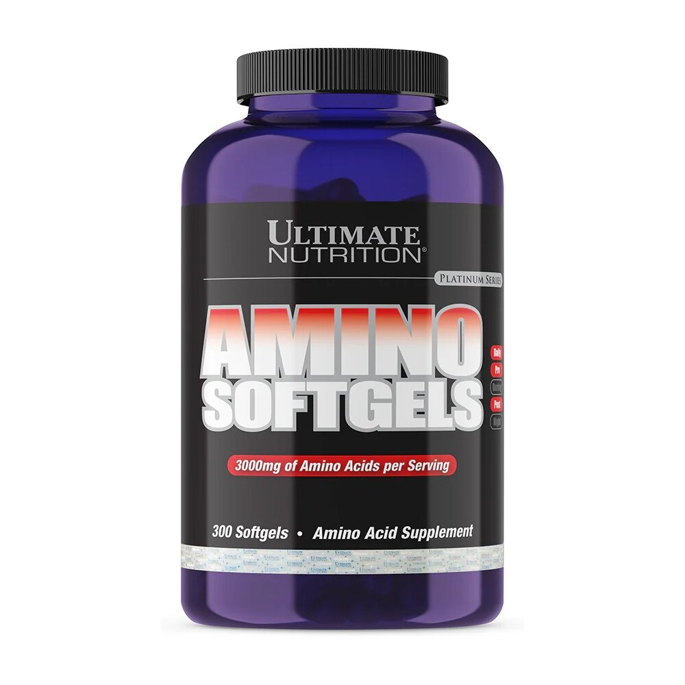 Amino Softgels, 300 гелевых капсул