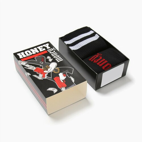 фото Носки kaftan money, 2 пары, размер 41-44, черный