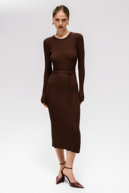 Платье NUDE STORY, размер M/L, коричневый