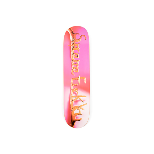 supreme gotham skateboard deck white Supreme Fuck You Skateboard Deck Pink (Р.)