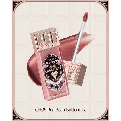 Flower Knows Блеск для губ HOT Chocolate Wonder, #CH05 Red Bean Buttermilk, 4.5 мл