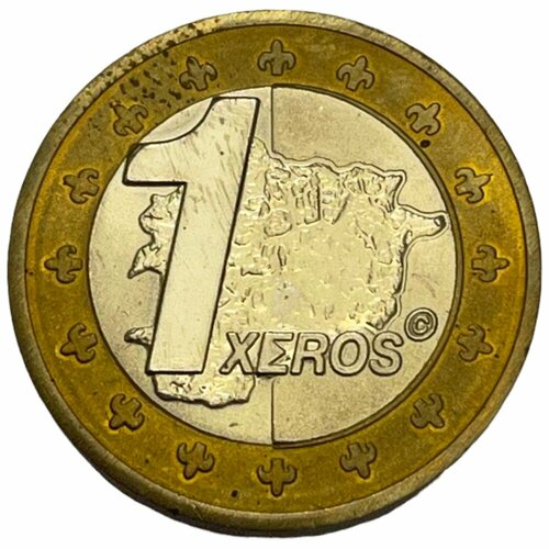 монтсеррат 1 евро xeros 2007 г проба Андорра 1 евро (Xeros) 2006 г. (Проба)