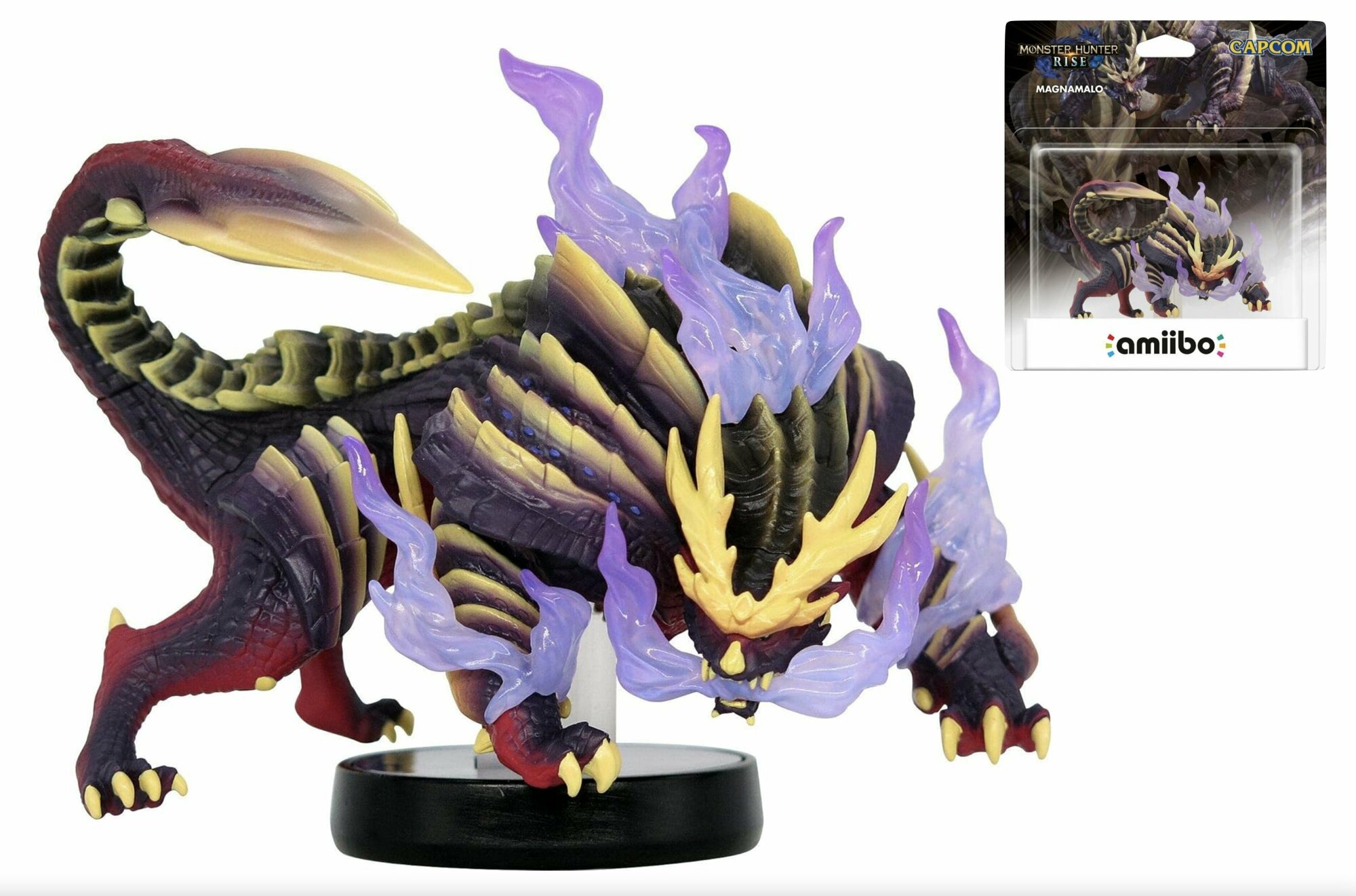 Фигурка Амибо магнамало коллекция Amiibo Monster Hunter Rise MAGNAMALO