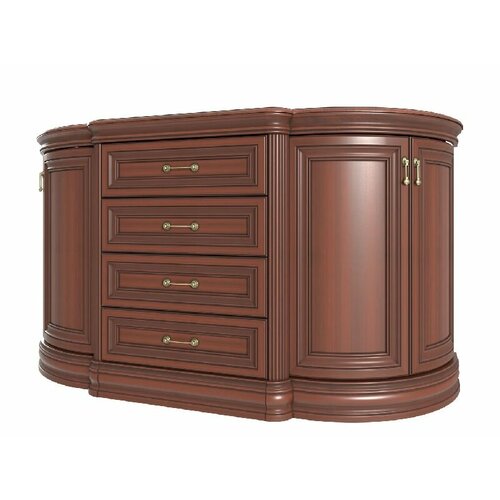 Комод малый Василиса цвет Махагон 96651₽