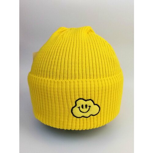 шапка для собак желтая Шапка , размер 48/54, желтый