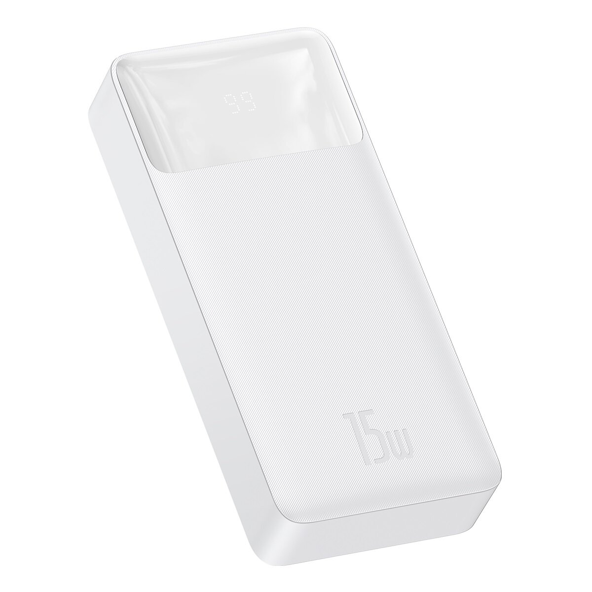 Повербанк (POWERBANK) Baseus Bipow Digital Display 15W, 20000 mAh (PPDML-J02) белый