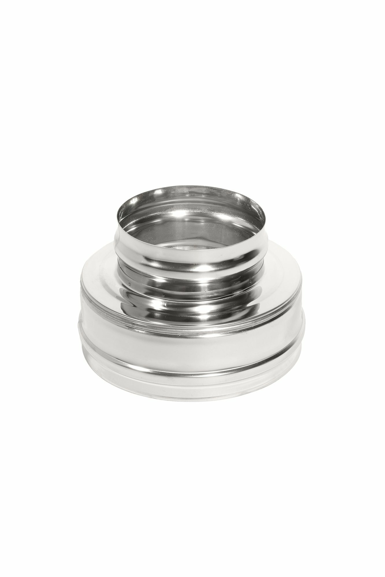 Конус сэндвич d 120 х 180 толщ. 05 нерж (430) x 05 нерж (430)