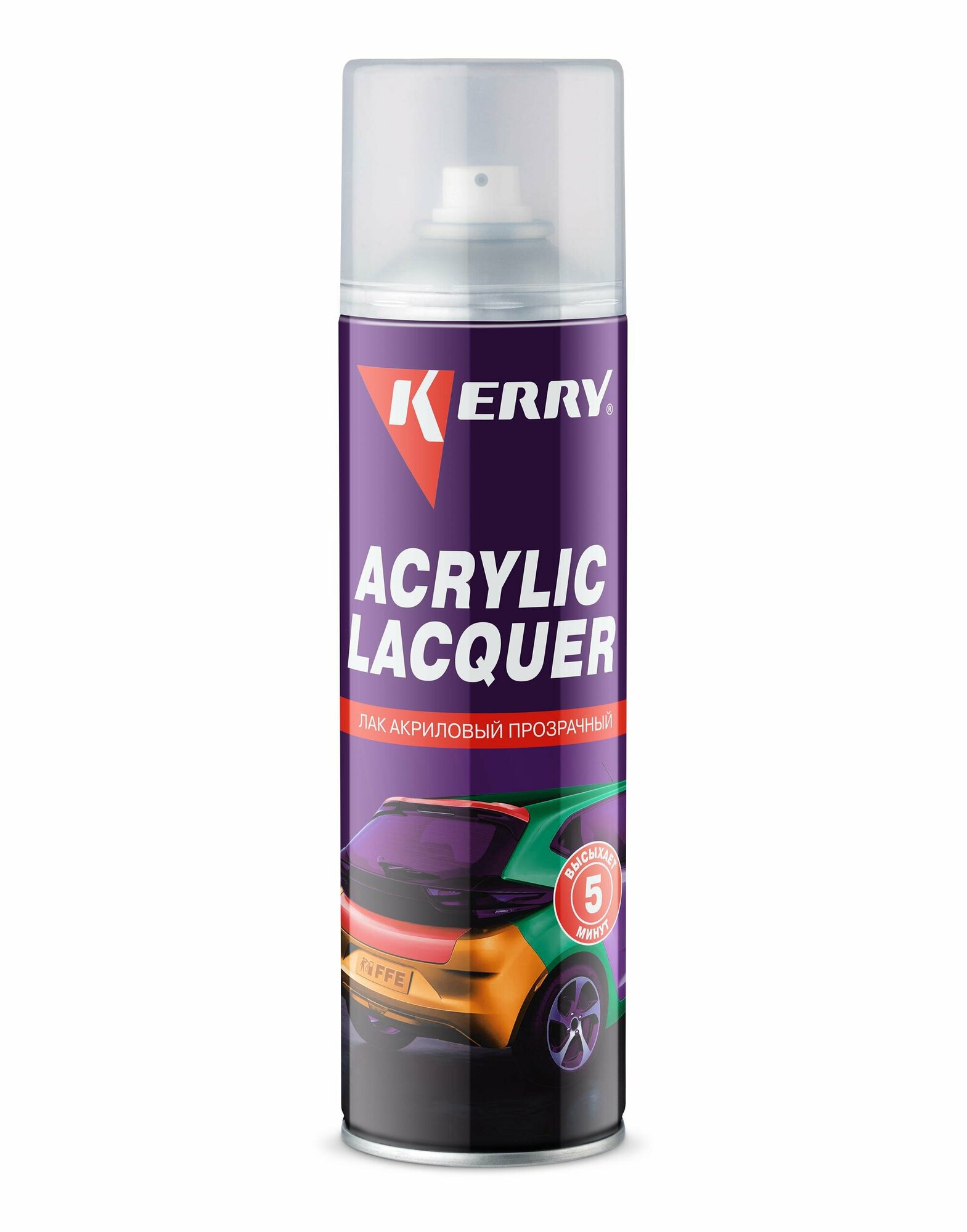 Лак акриловый прозрачный Kerry ACRYLIC LACQUER 405 мл