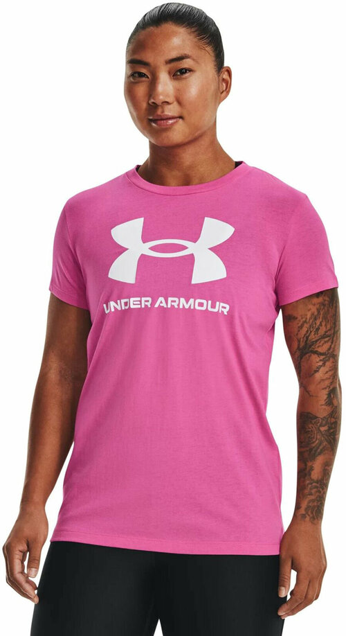 Футболка Under Armour, размер XS, синий