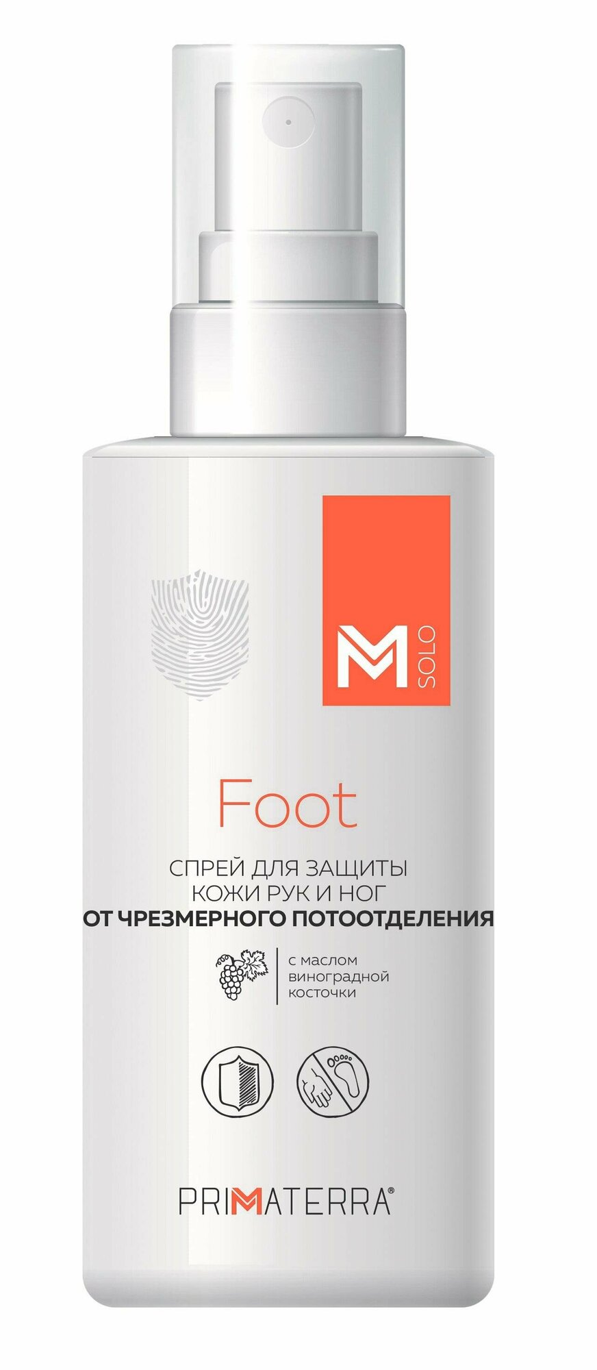 Спрей защитный М SOLO Foot для ног дезодорирующий 100мл